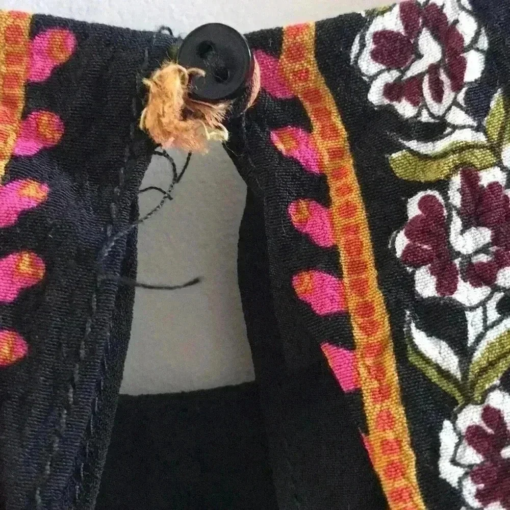 Zara Trafaulac Collection Floral Blouse Size S - Picture 5 of 7